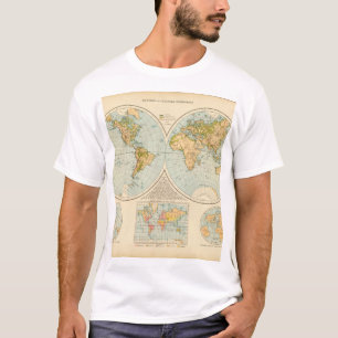 Camiseta Mapa de Viejo Mundo 32