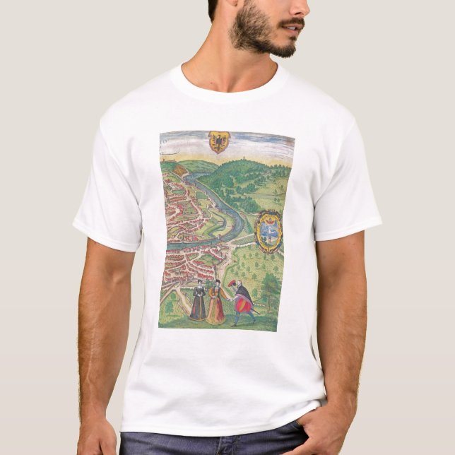 Camiseta Mapa de Viena (Anverso)