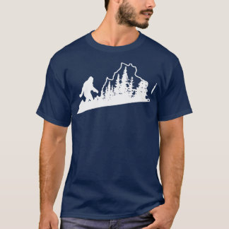 Camiseta Mapa de Virginia