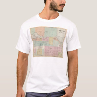 Camiseta Mapa de Waseca, Minnesota