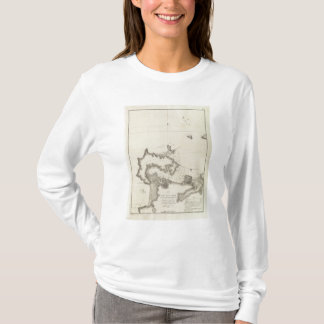 Camiseta Mapa del atlas de Chile