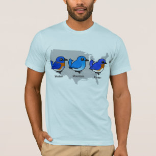 Camiseta Mapa del Bluebird