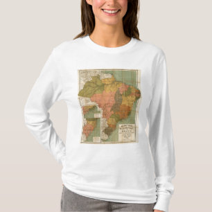 Camiseta Mapa del Brasil