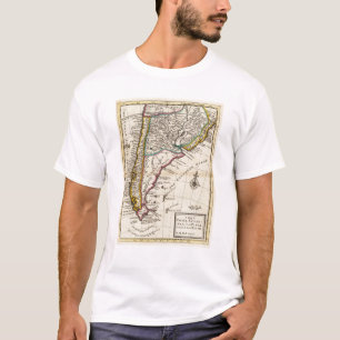 Camiseta Mapa del chile, Patagonia, La Plata