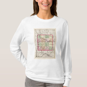 Camiseta Mapa del condado de Barry, Michigan