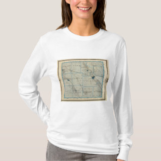 Camiseta Mapa del condado de Floyd, estado de Iowa