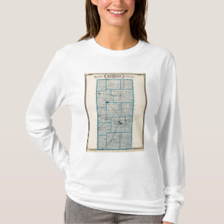 Camiseta Mapa del condado de Madison