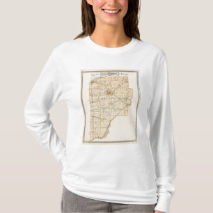 Camiseta Mapa del condado de Porte del La