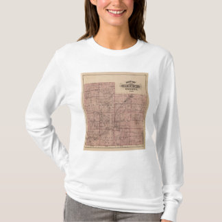 Camiseta Mapa del condado de Rice, Minnesota
