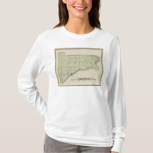 Camiseta Mapa del condado de Switzerland