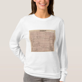 Camiseta Mapa del condado del cortacéspedes, Minnesota