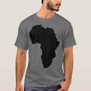 Camiseta Mapa del continente africano 2