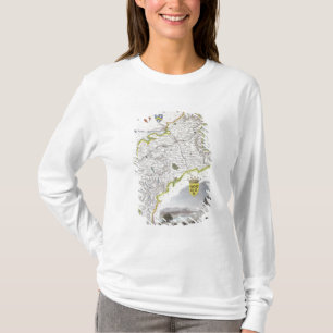 Camiseta Mapa del Cumberland, del 'inglés de Moule