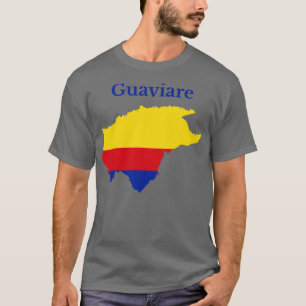 Camiseta Mapa del Departamento Guaviare Colombia