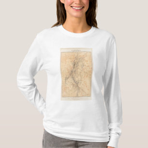 Camiseta Mapa del distrito de Washoe que muestra demandas