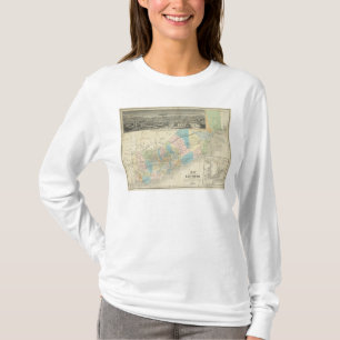 Camiseta Mapa del estado de California
