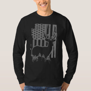Camiseta Mapa del Estado de Caza de Alces de Arizona Bander