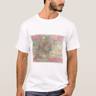 Camiseta Mapa del estado de Colorado