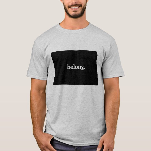 Camiseta Mapa del estado de Dakota del Norte (Anverso)