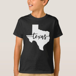 Camiseta Mapa del estado de Texas USA