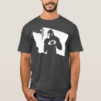 Camiseta Mapa del estado de Washington