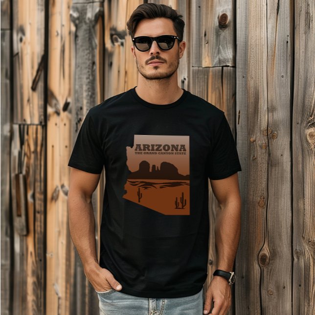 Camiseta Mapa del Gran Cañón de Arizona (Subido por el creador)