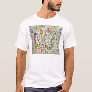 Camiseta Mapa del hemisferio meridional