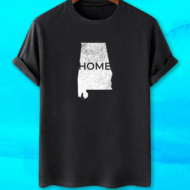 Camiseta Mapa del hogar de Alabama (Subido por el creador)