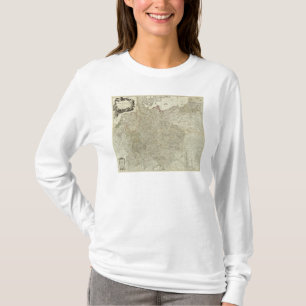 Camiseta Mapa del imperio de Alemania