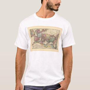 Camiseta Mapa del imperio romano