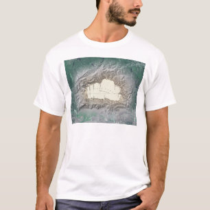 Camiseta Mapa del lago Tahoe