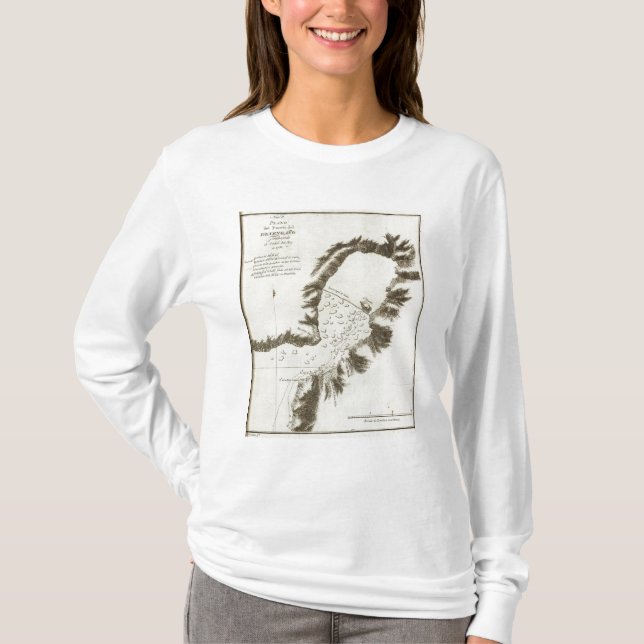 Camiseta Mapa del libro de Alaska (Anverso)