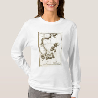 Camiseta Mapa del libro de la Columbia Británica