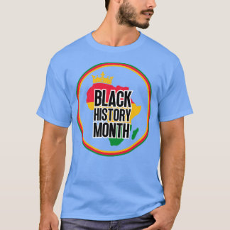 Camiseta Mapa del mes de la historia negra 11