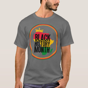 Camiseta Mapa del mes de la historia negra 46