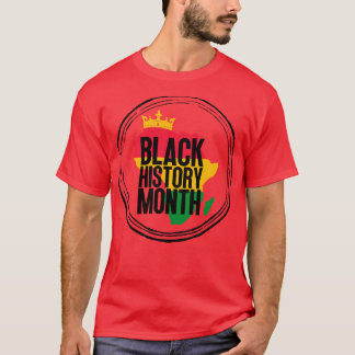 Camiseta Mapa del mes de la historia negra 49