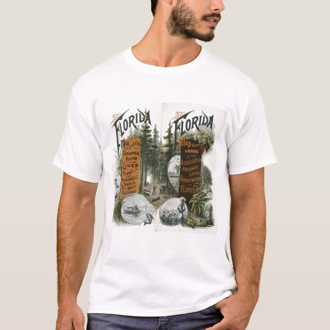 Camiseta Mapa del municipio, la Florida (Anverso)