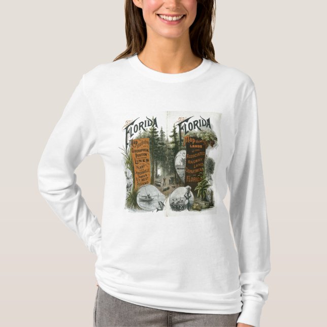 Camiseta Mapa del municipio, la Florida (Anverso)