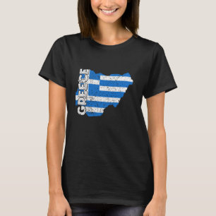 Camiseta Mapa del Orgullo Griego ayuda a griegos a gritar g