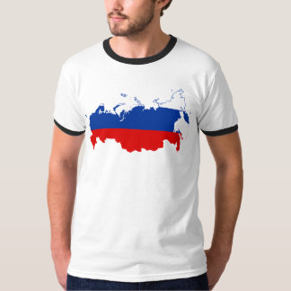 Camiseta Mapa del país Rusia