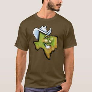 Camiseta Mapa del Personalizado del país en las colinas de 