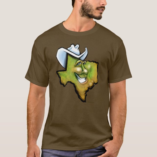 Camiseta Mapa del Personalizado del país en las colinas de  (Anverso)