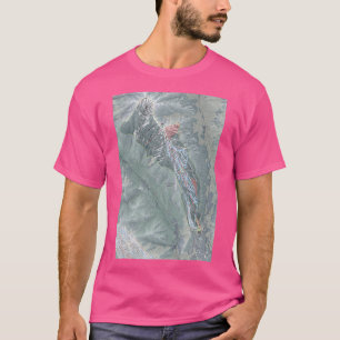 Camiseta Mapa del sendero de Aspen Highlands Resort