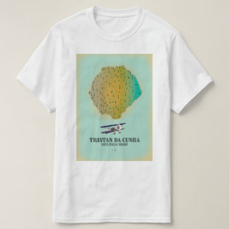 Camiseta mapa del Territorio Británico de Ultramar de Trist