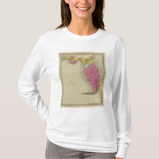 Camiseta Mapa del territorio de la Florida