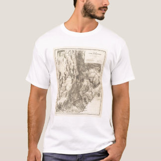 Camiseta Mapa del territorio de Utah