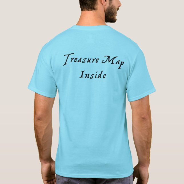 Camiseta Mapa del tesoro dentro (Reverso)