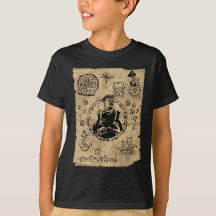 Camiseta Mapa del tesoro eslovaco de Goonies