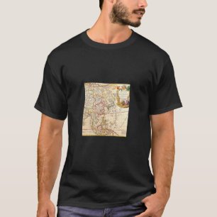 Camiseta Mapa del Viejo Mundo del Sudeste Asiático