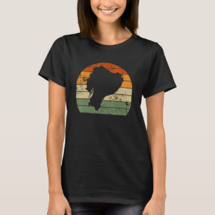 Camiseta Mapa ecuatoriano de Retro Independencia D